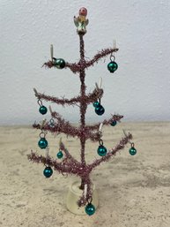 Vintage 1950's Miniature Tinsel Tree