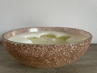 6 Wick Candle In Decorative Bowl