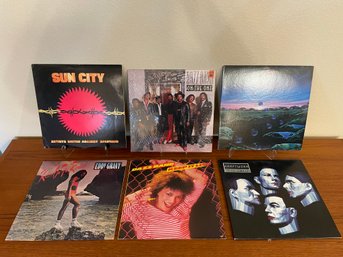 Lot Of Vintage Vinyl LPs Including Kraftwerk, Eddy Grant, & Dazz Band