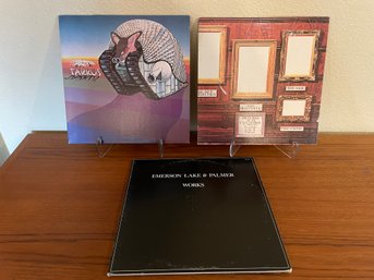 Lot Of Emerson, Lake, & Palmer Vinyl LPs