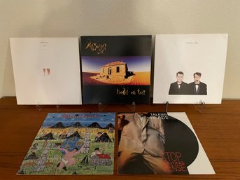 Lot Of Talking Heads, Pet Shop Boys & Midnight Oil Vinyl LPs