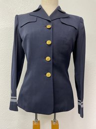 Vintage WW II U.S. Navy Wave Uniform Blouse