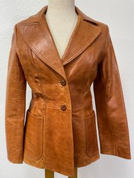Vintage Ladies Leather Jacket