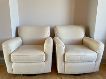 Pair Of Swivel Chairs