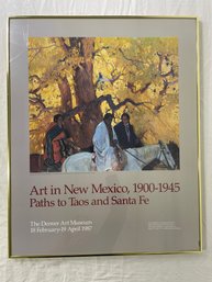 Denver Art Museum Art In New Mexico Poster