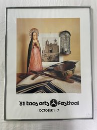 1981 Taos Arts Festival Poster