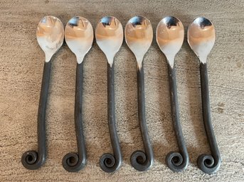 Set Of Gourmet Setting Coffee Spoons