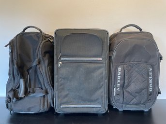 Lot Of 3 Tumi & Oakley Travel Bags