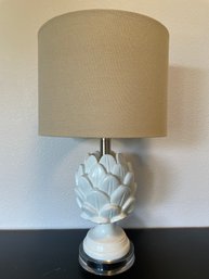 White 'Artichoke' Table Lamp