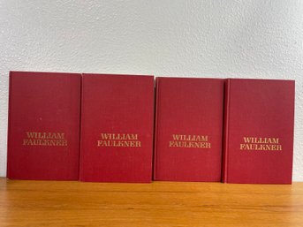 Set Of 4 William Faulkner Books