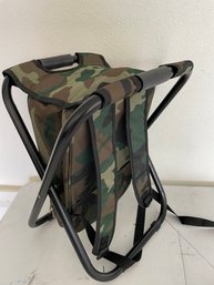 Back Pack Cooler / Camping Stool