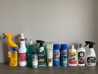 Lot Of Cleaning Products