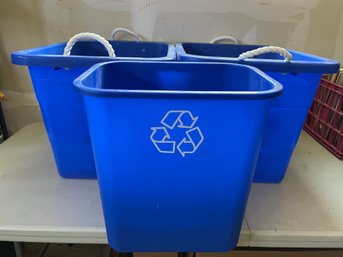 ECOSense Recycling Bins And Wastebasket