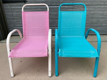 Pair Of Kid's Patio Chairs