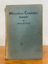 'Malcolm Campbell Sheriff'