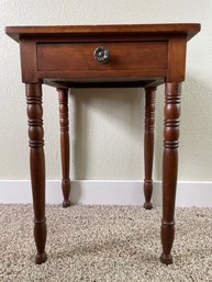 Antique Cherry Side Table
