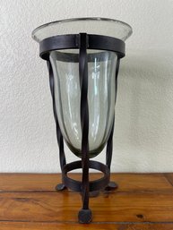 Iron Stand Vase