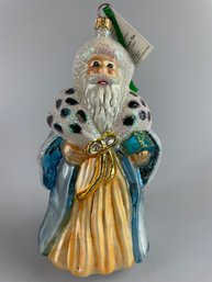 Christopher Radko Santa Claus Ornament