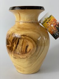 Aspen Wood Vase