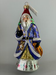 Christopher Radko Santa Ornament