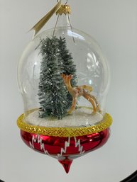 Christopher Radko Snow Globe Ornament