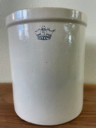Antique Robinson Ransbottom Stoneware Crock