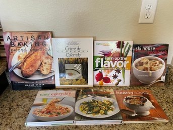 Lot Of 7 Cookbooks
