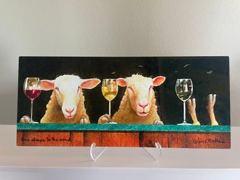 '3 Sheeps To The Wind' Walk Art