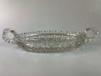 Vintage Imperial Glass Relish Tray