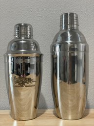 Lot Of 2 Cocktail Shakers