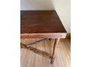 Antique Primitive  Log Table