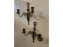 Pair Of Wall Candle Sconces