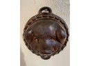 Antique/vintage Boar's Head Cast Iron Cheese Mold