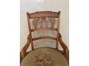 Antique Eastlake Needlepoint Chair