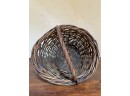 Lot Of Two Vintage Baskets