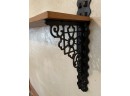 Antique Cast Iron Shelf Brackets