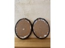 Pair Of Oval Wall Frames