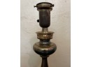 Antique/vintage Brass Candlestick Lamp