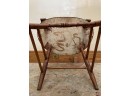 Lot Of 2 Antique English Windsor Arm Chairs