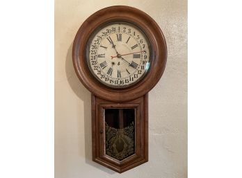 Antique Arthur Wall Clock
