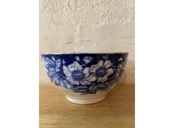 Antique Blue & White Bowl