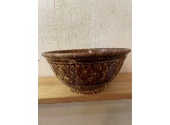 Antique Splatterware Mixing Bowl