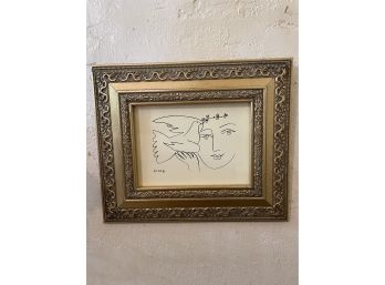 Framed Pablo Picasso Print