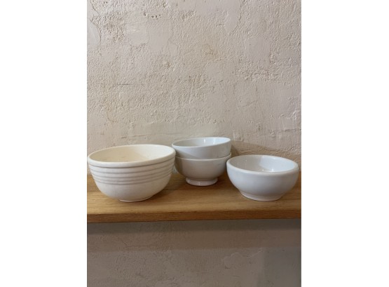 Lot Of 4 Antique Porcelain Bowls