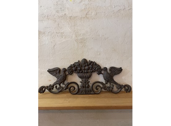 Cast Iron Wall Plaque