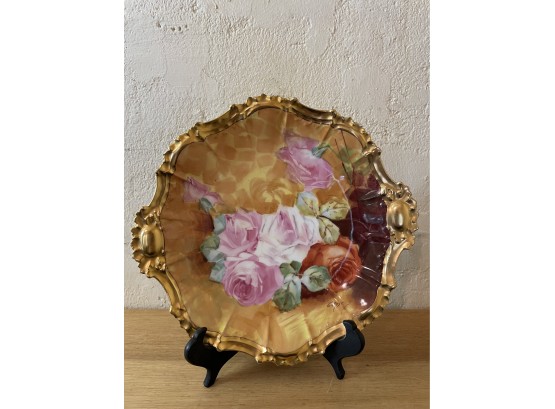 Antique Hand Painted Limoges Plate