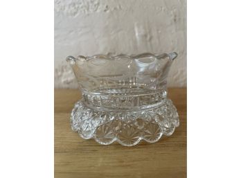 Antique Glass Dish