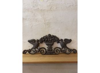 Cast Iron Wall Plaque