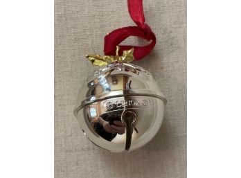 Lenox Silver Jingle Bell Christmas Ornament