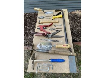 Lot Of Hand & Garden Tools